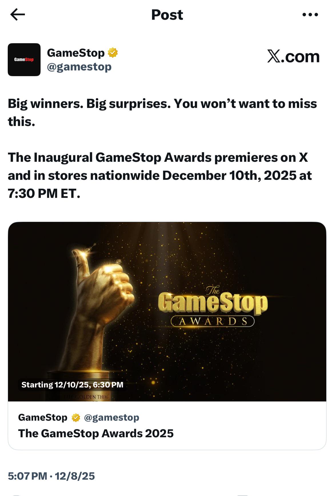 What's going down at GameStop's Twitter account