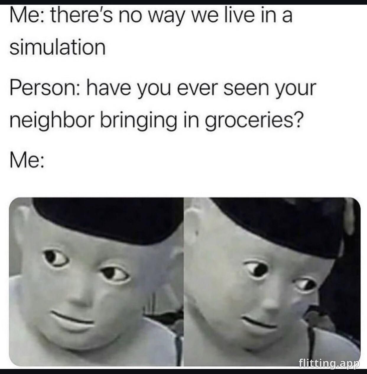 Just had a weird encounter