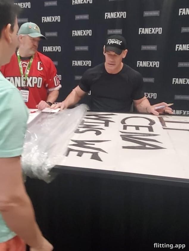 john cena gets emotional about a 19-year-old sign he still hates