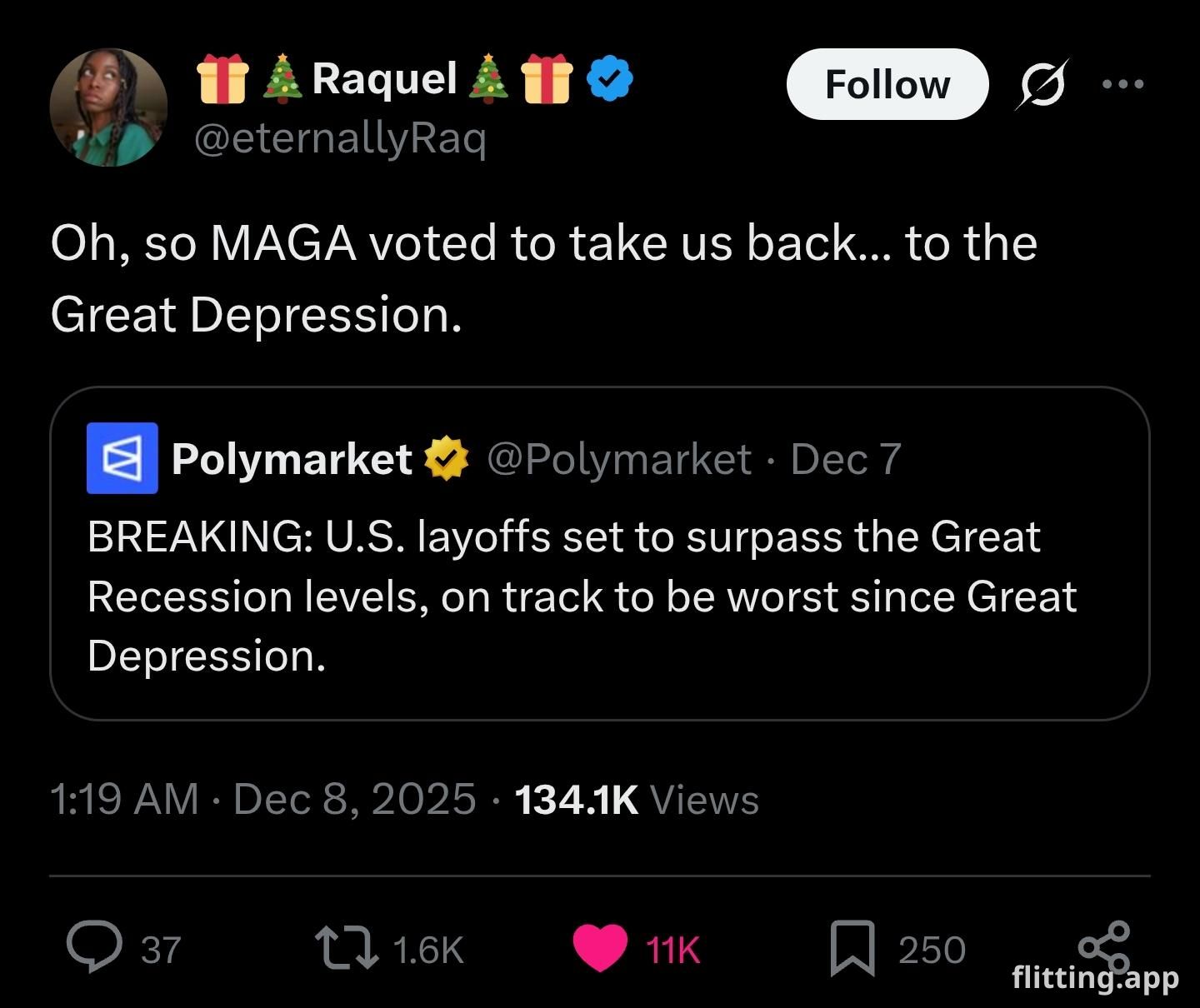 Millennials living through four recessions