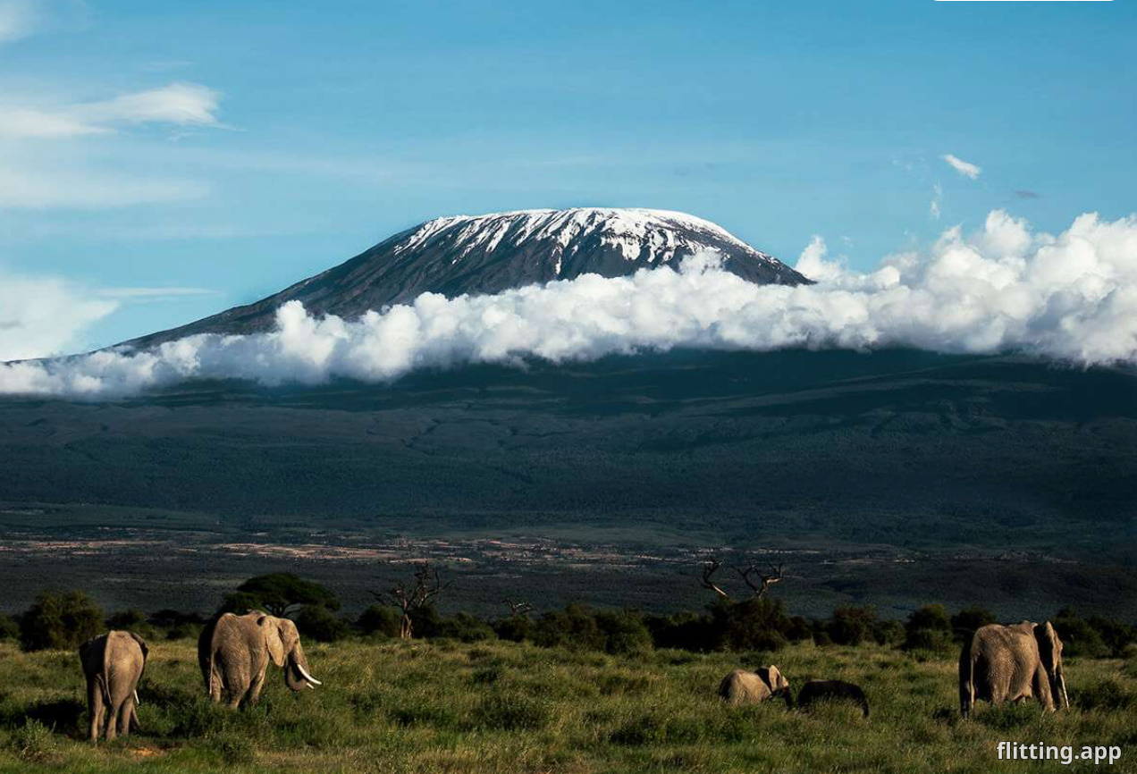 Mountains like Kilimanjaro exist elsewhere in the world