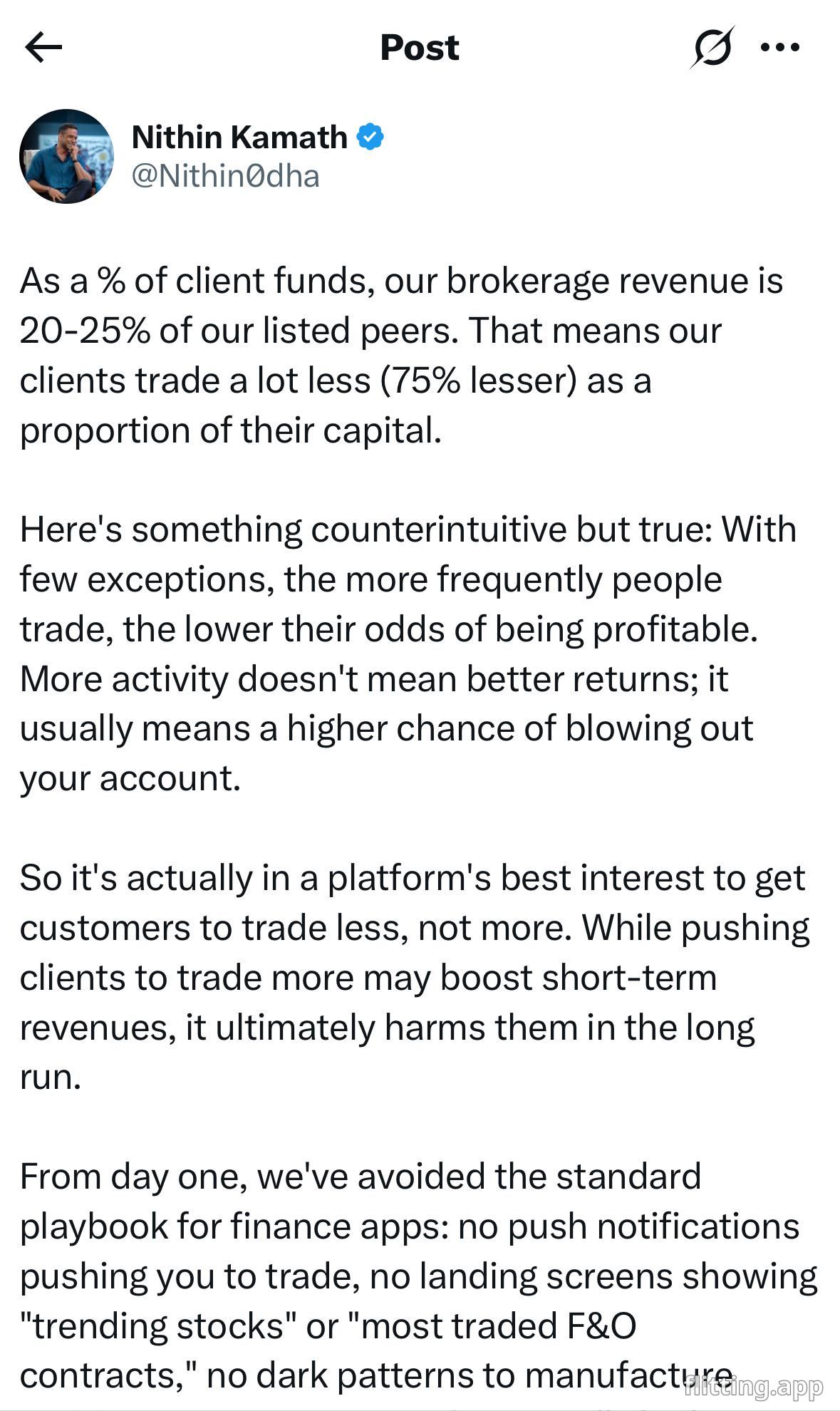 CEO talks like a normal person