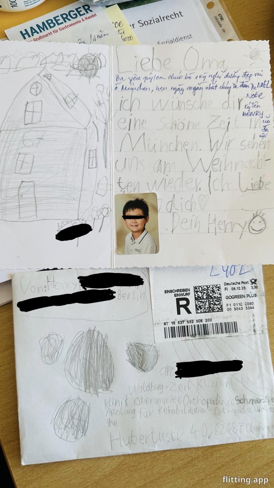 thanks to german post for sending me nothing