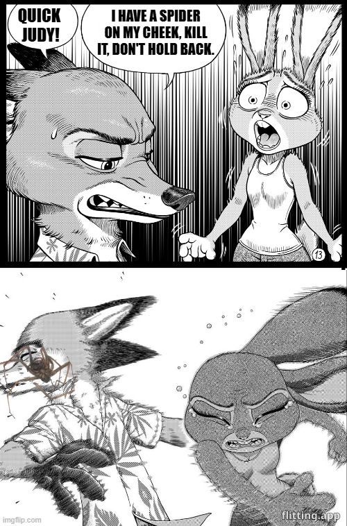 A totally normal response to an insane situation