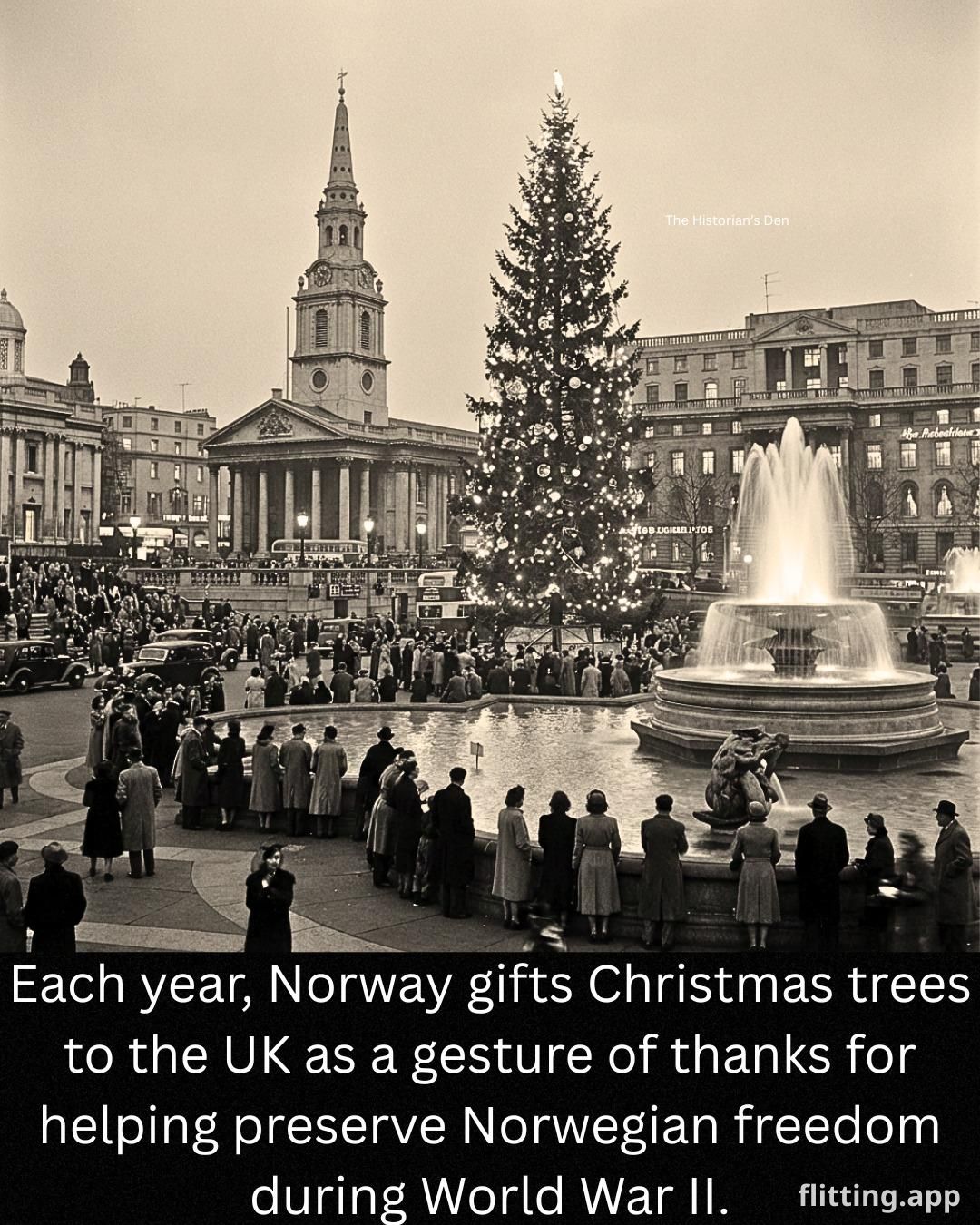 Norway's annual Christmas gift to the UK