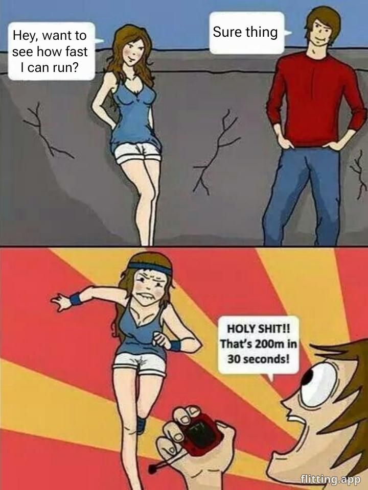 Something is moving really quickly