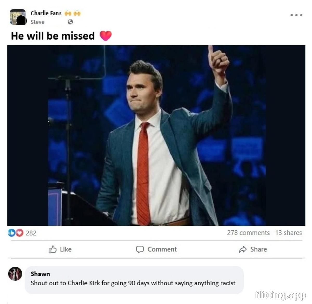 He should get some kind of recognition for what he did.