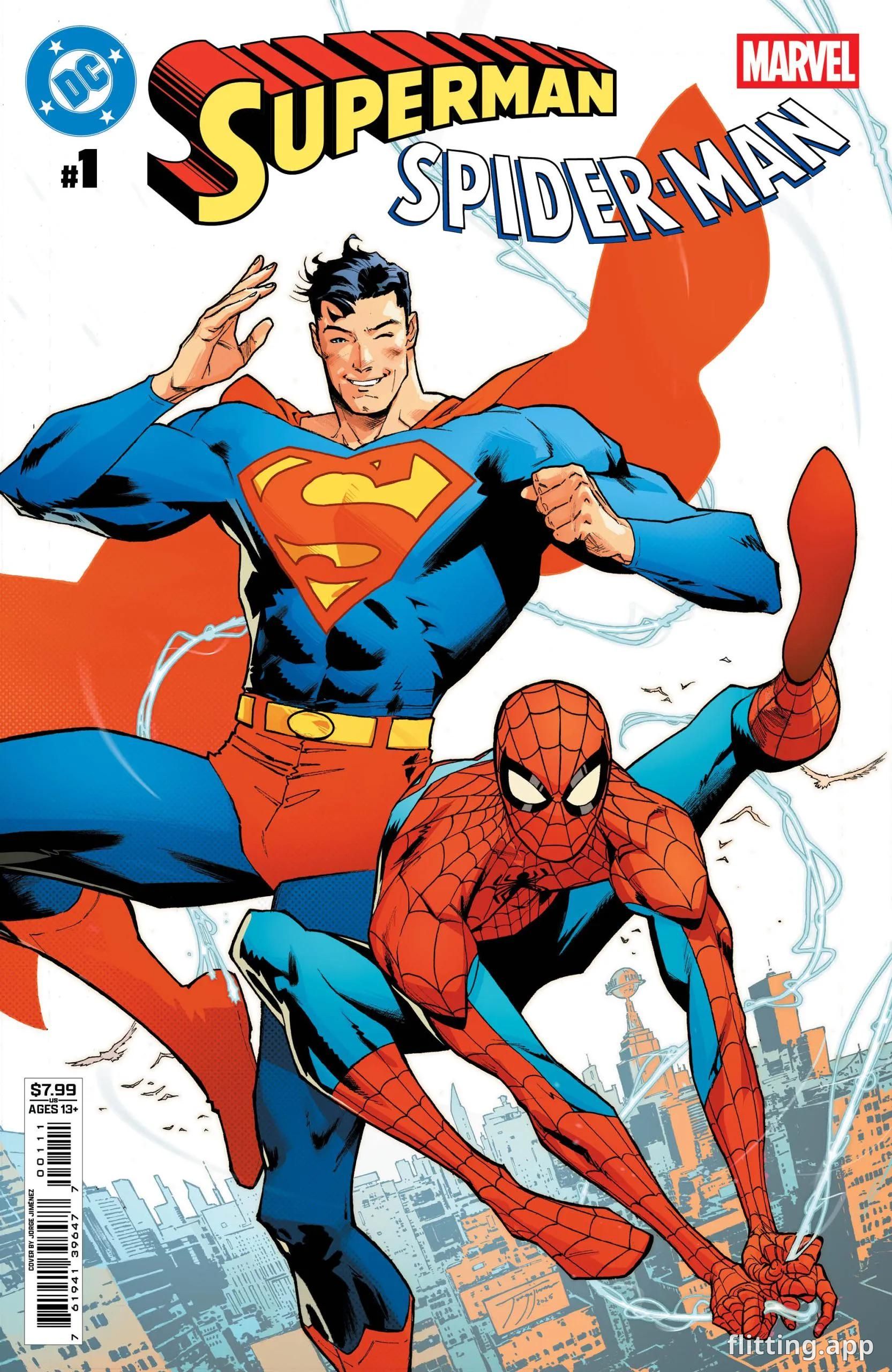 Superhero showdown: Spidey meets Superman in a special crossover issue