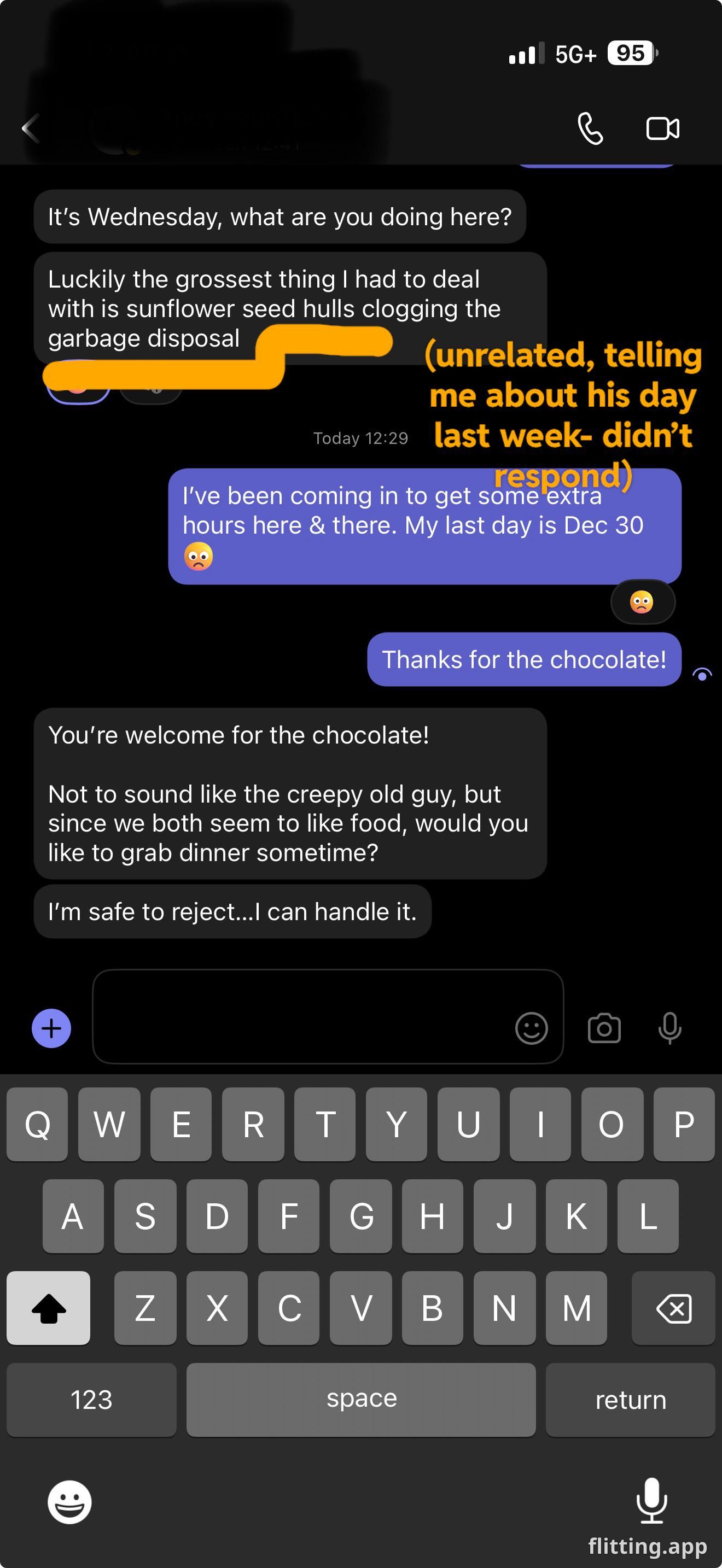 Coworker of a generation gap