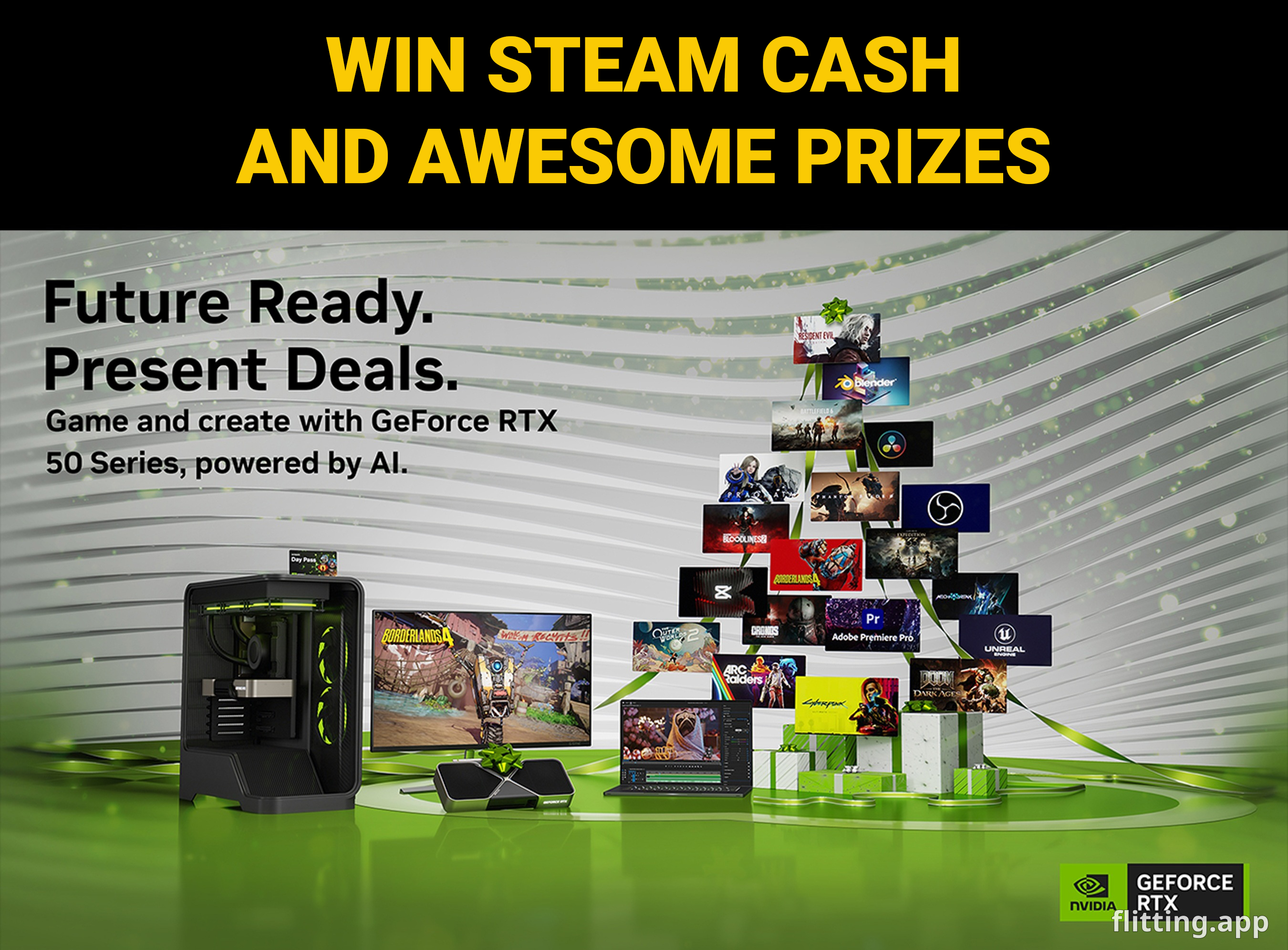 Win big with PCMRs latest giveaway featuring steam cards and exclusive GPUs like the Resident Evil Requiem RTX 5090