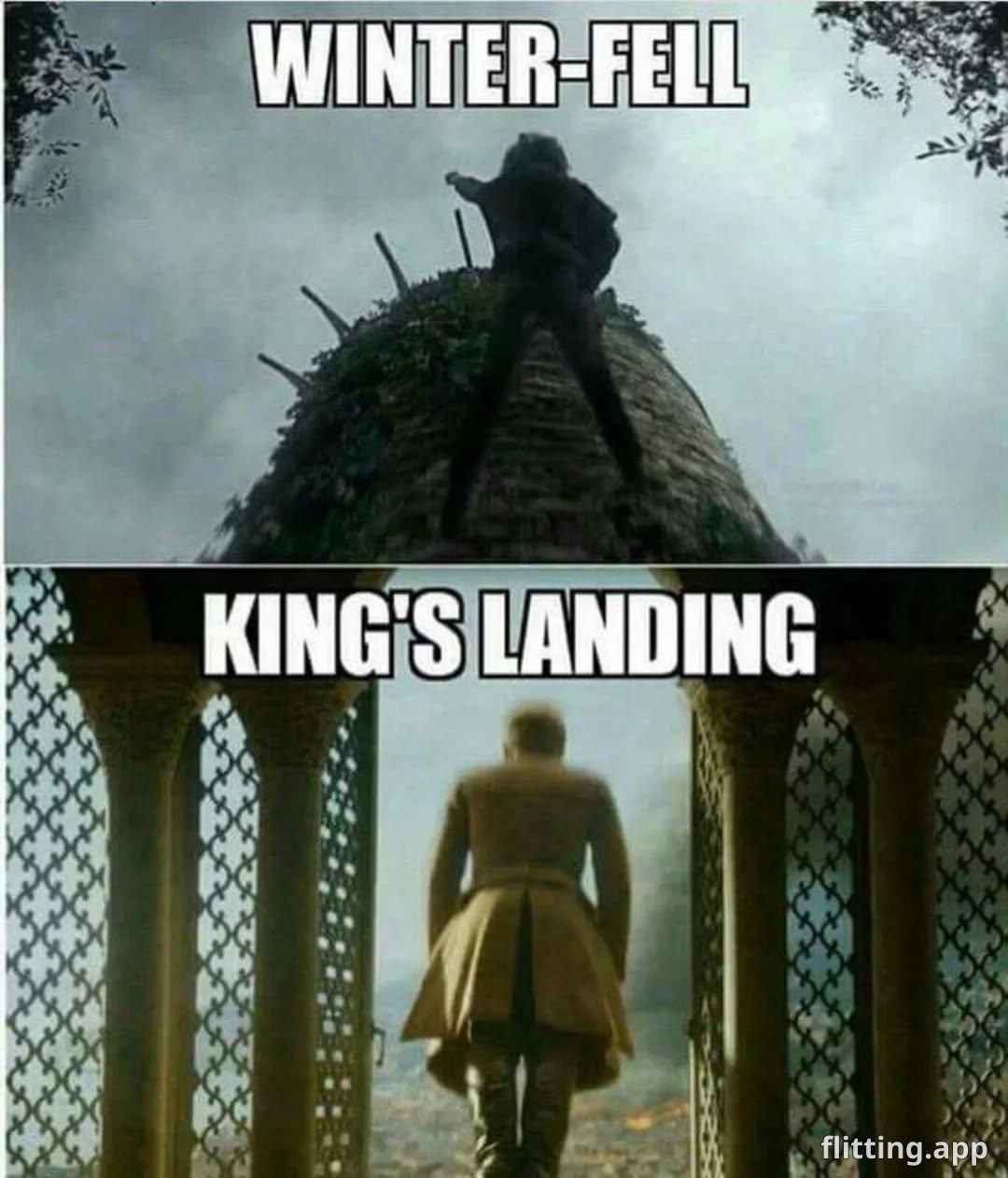 The guy who wasn't supposed to die fell to his death