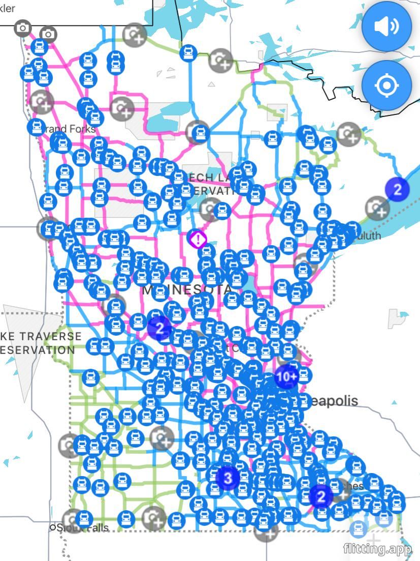 Mndot employees are working late tonight.