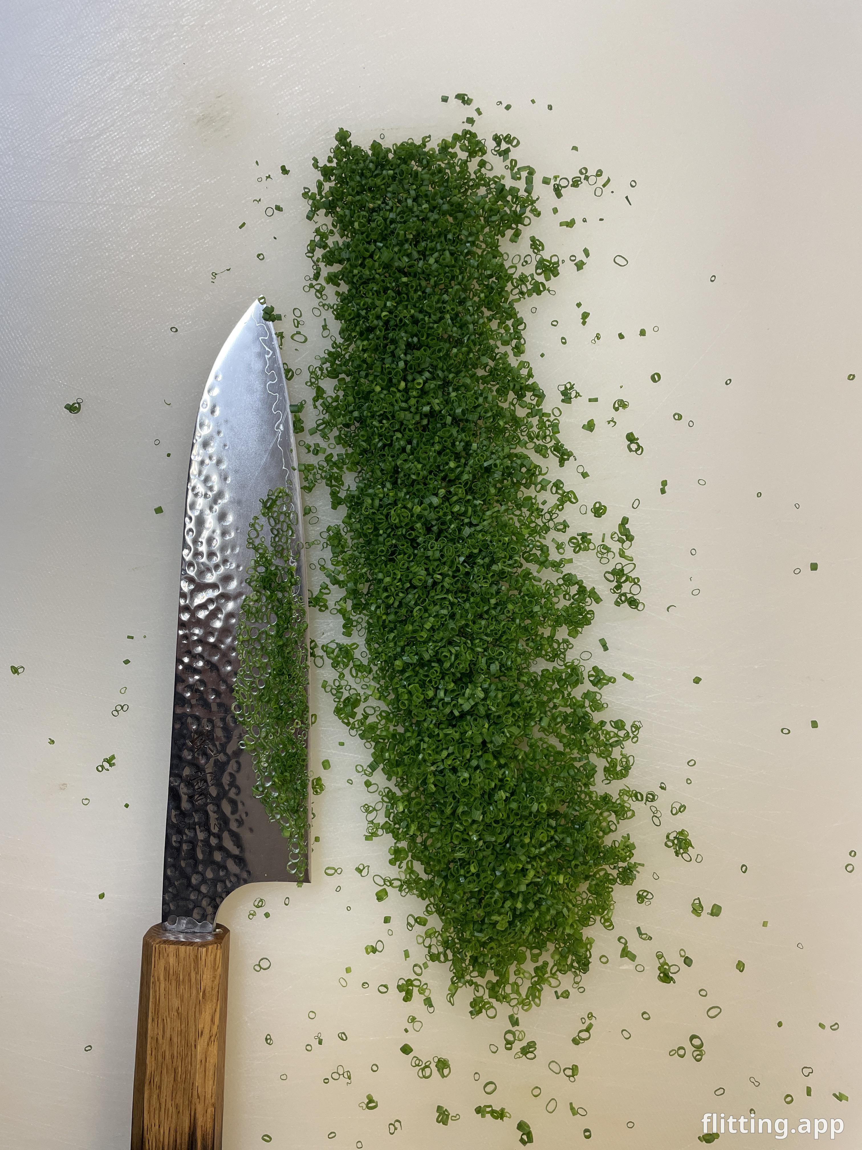 I've been cutting my chives daily for 60 days and now I'm finally satisfied with them