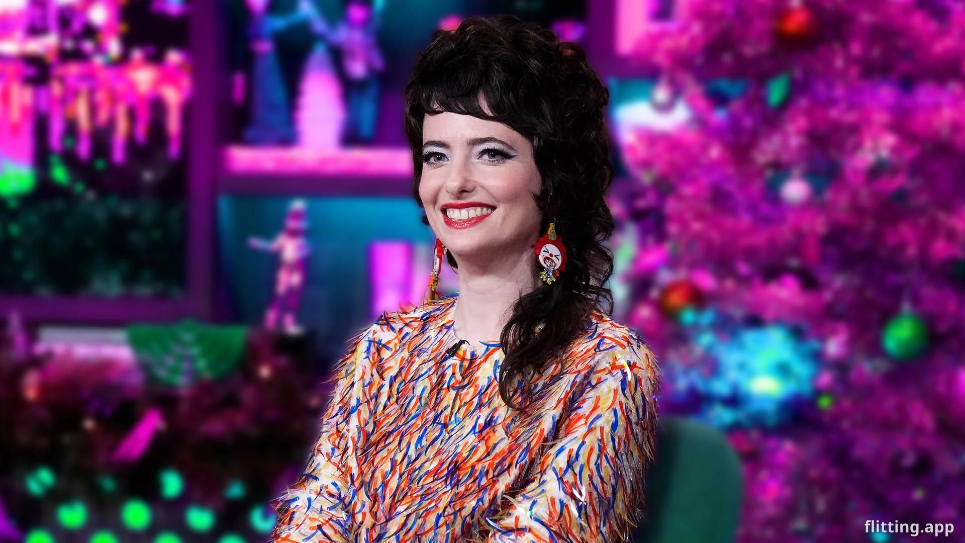 Sarah Sherman rocked my earrings on WWHL and it's literally changed my life