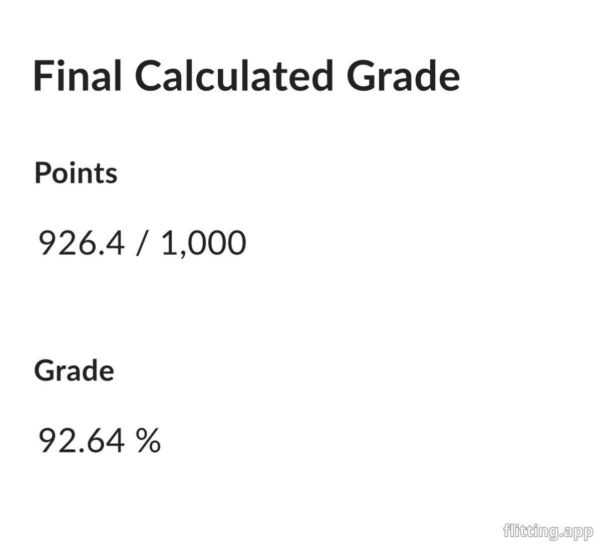 I missed an A by just half a percent