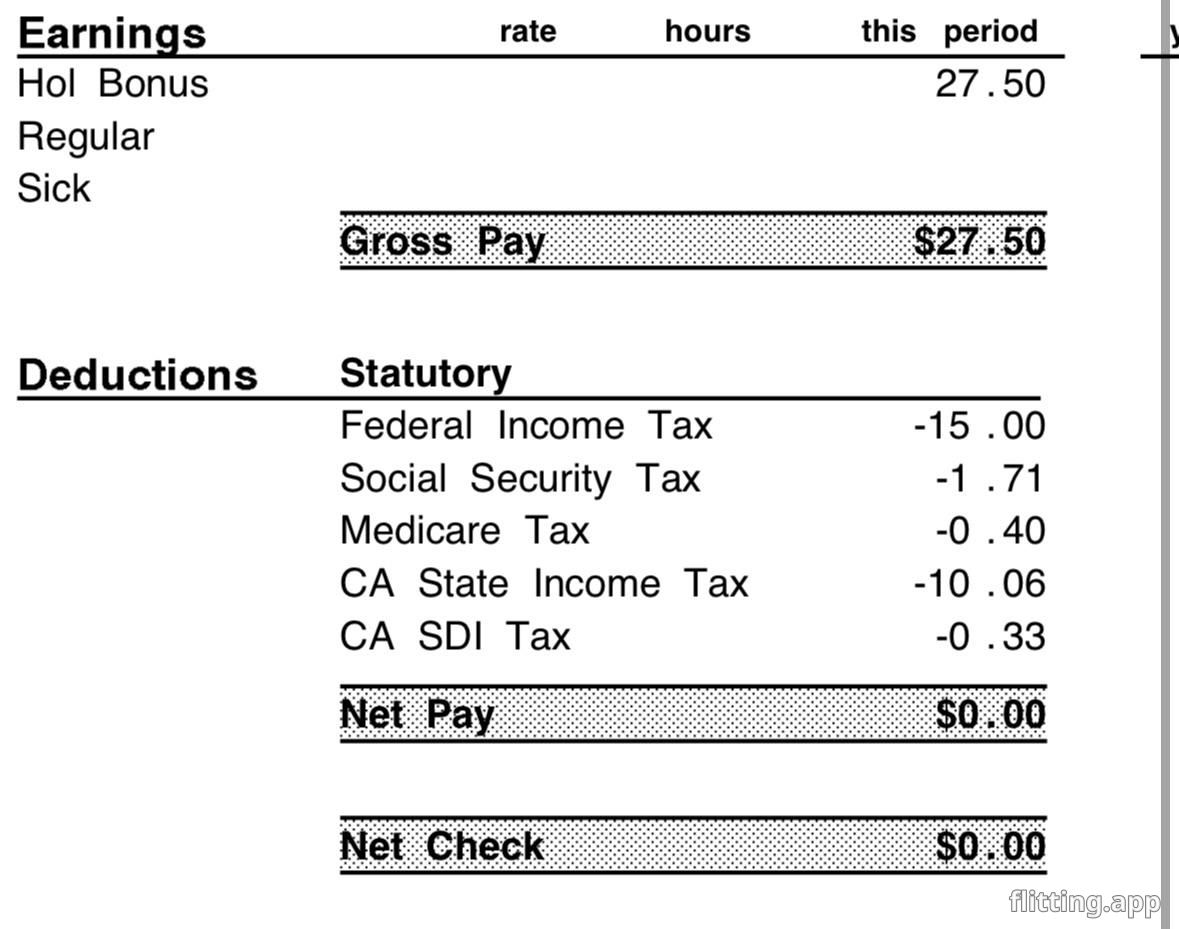 Just got that extra holiday paycheck