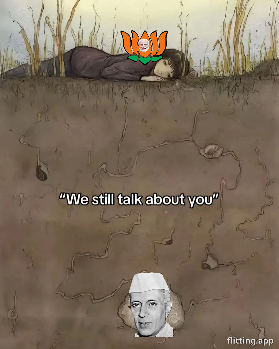 "तुम्हारी प्यार को कभी नहीं फाड़ सकते ❤️"